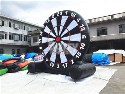 4mh,6mH High Quality Dart Score Board Inflatable Soccer Kick Foot Darts Board For Sale BY-SP-092